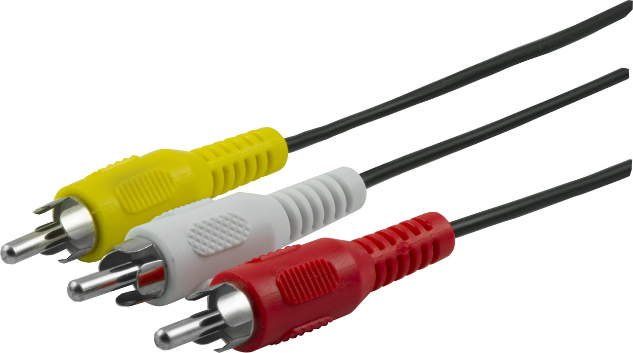 onn 6' Composite Audio/Video (A/V) Cable