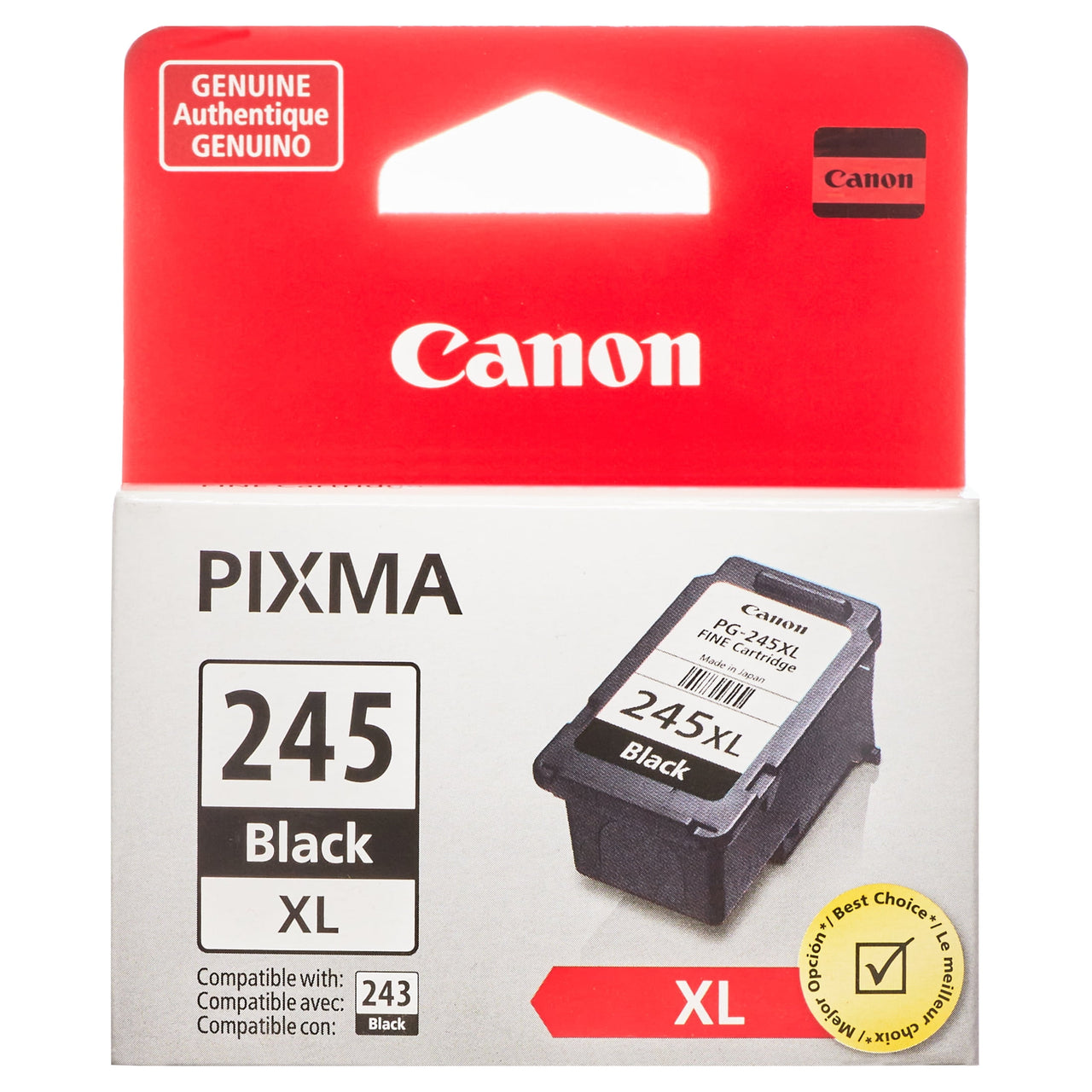 Canon PG-245 XL High Yield Black Ink Cartridge