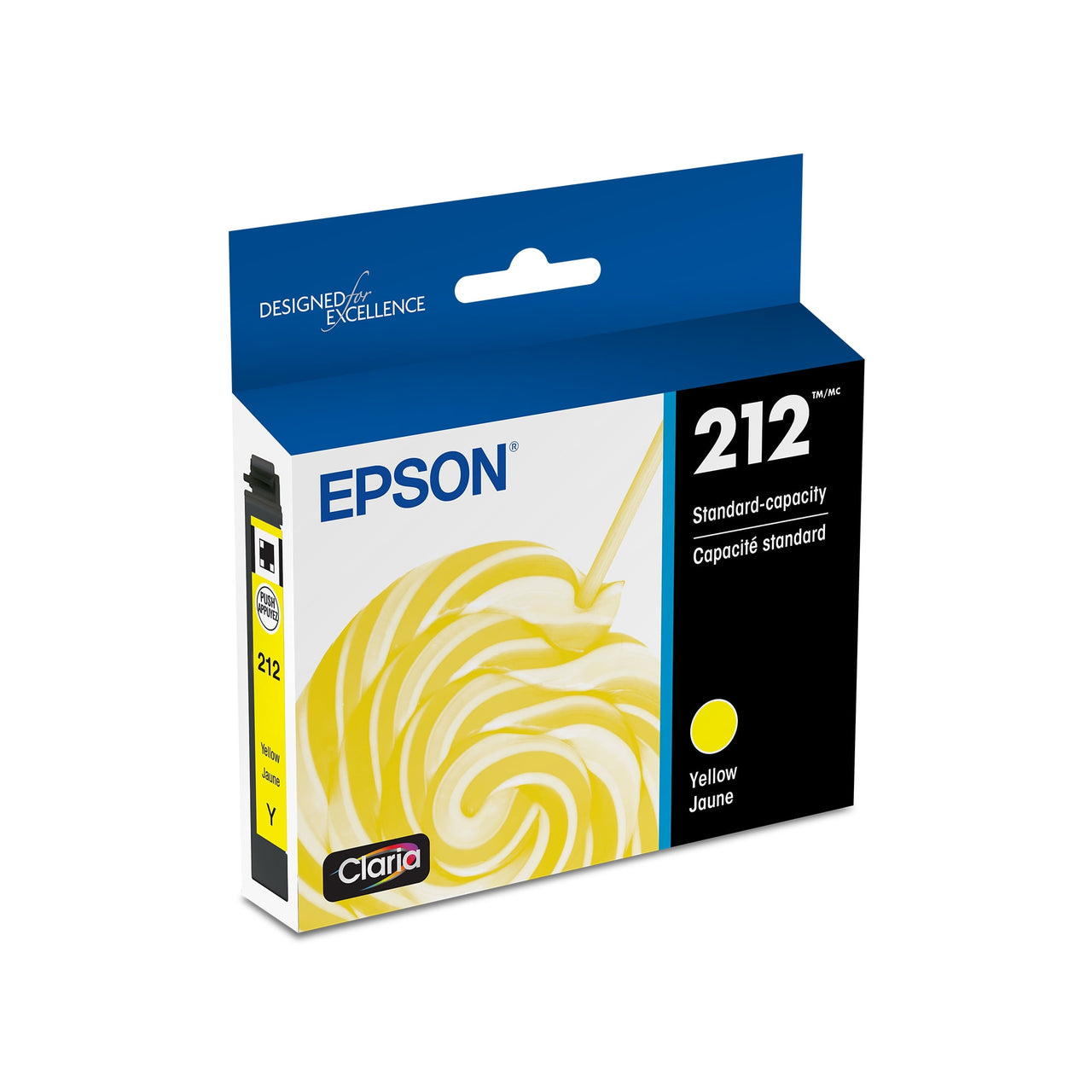 Epson 212 Standard-capacity Black Ink Cartridge compatible with XP4105 & WF2850