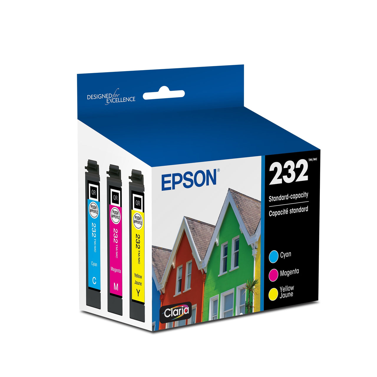 EPSON T232 Claria Genuine Ink Standard Capacity Black Cartridge