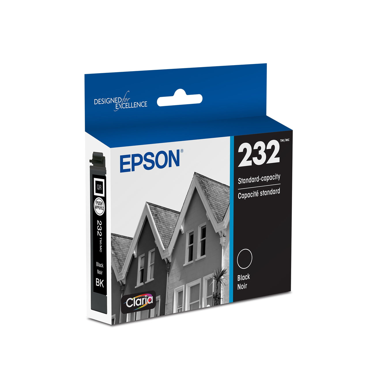 EPSON T232 Claria Genuine Ink Standard Capacity Black Cartridge
