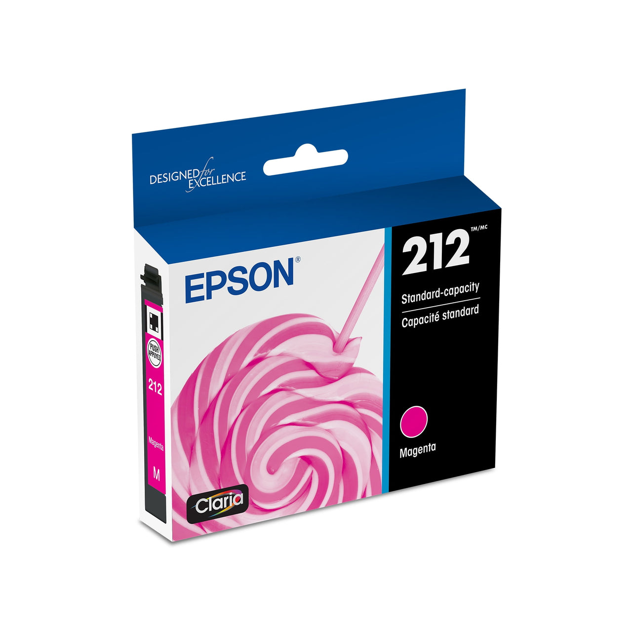Epson 212 Standard-capacity Black Ink Cartridge compatible with XP4105 & WF2850