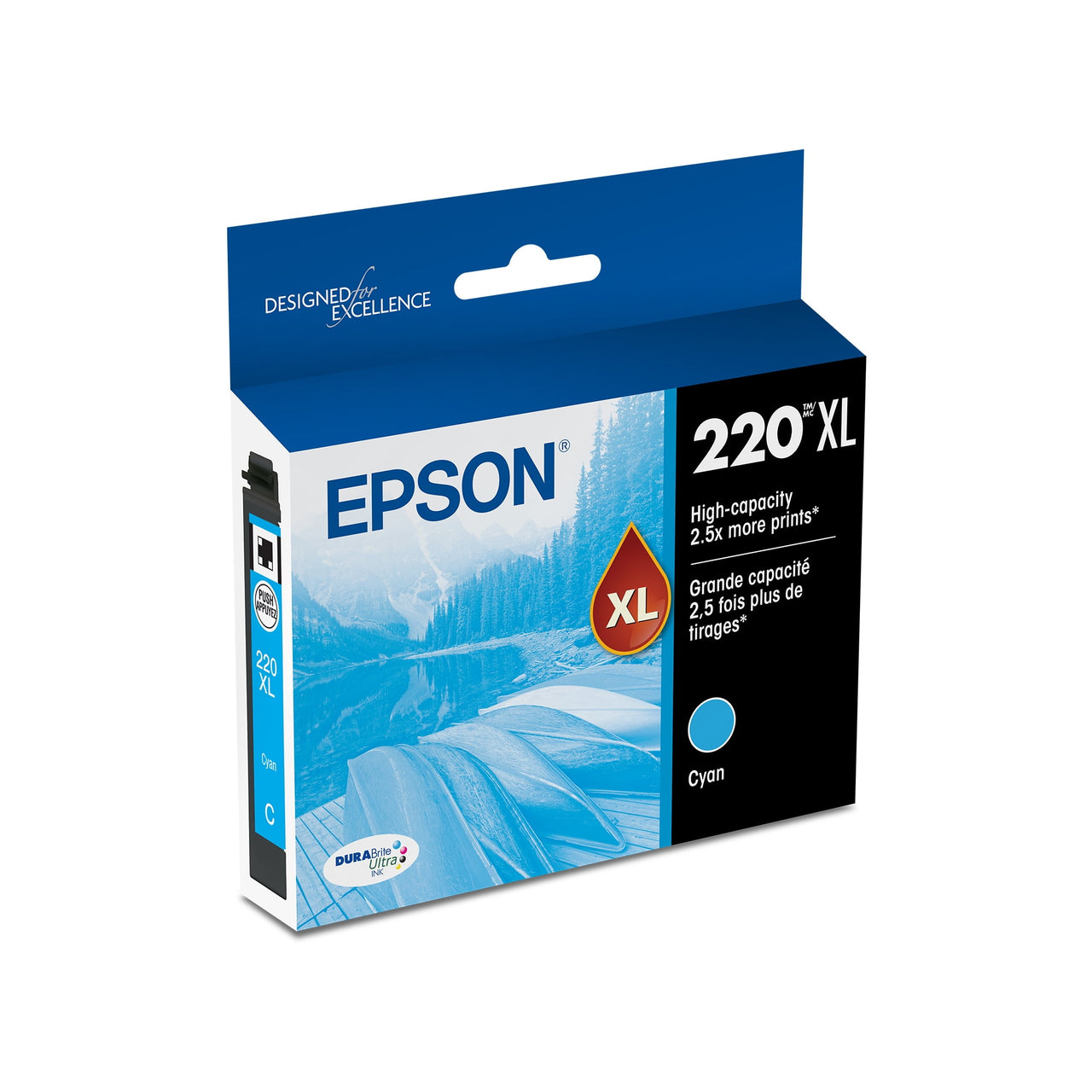 EPSON T220 DURABrite Ultra Genuine Ink High Capacity Black Cartridge