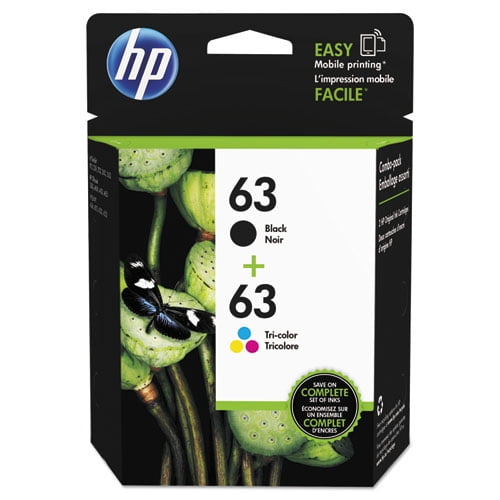 HP - Hp 63, (f6u62an) Black Original Ink Cartridge