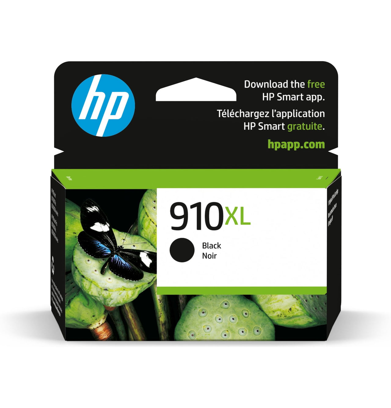 HP 910XL High Yield Black Original Ink Cartridge, ~720 pages, 3YL65AN#140