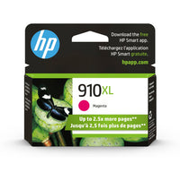 HP 910XL High Yield Black Original Ink Cartridge, ~720 pages, 3YL65AN#140