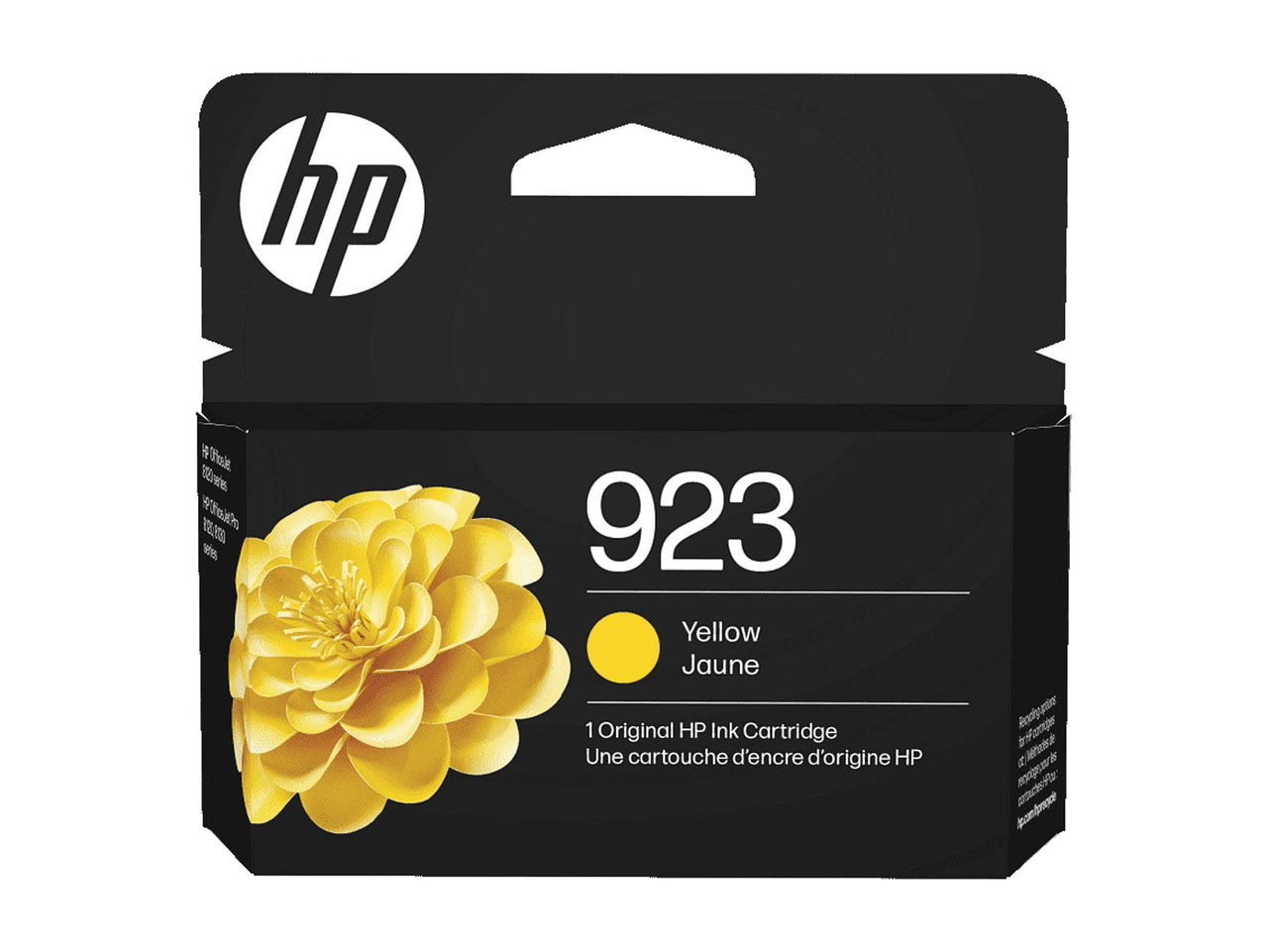 HP 923 Black Original Ink Cartridge, ~500 pages, 4K0T3LN