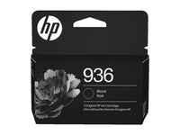 HP 936 Black Original Ink Cartridge, ~1,250 pages, 4S6V2LN