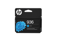 HP 936 Black Original Ink Cartridge, ~1,250 pages, 4S6V2LN