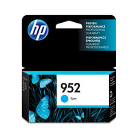 HP 952 Black Original Ink Cartridge, ~900 pages, F6U15AN#140