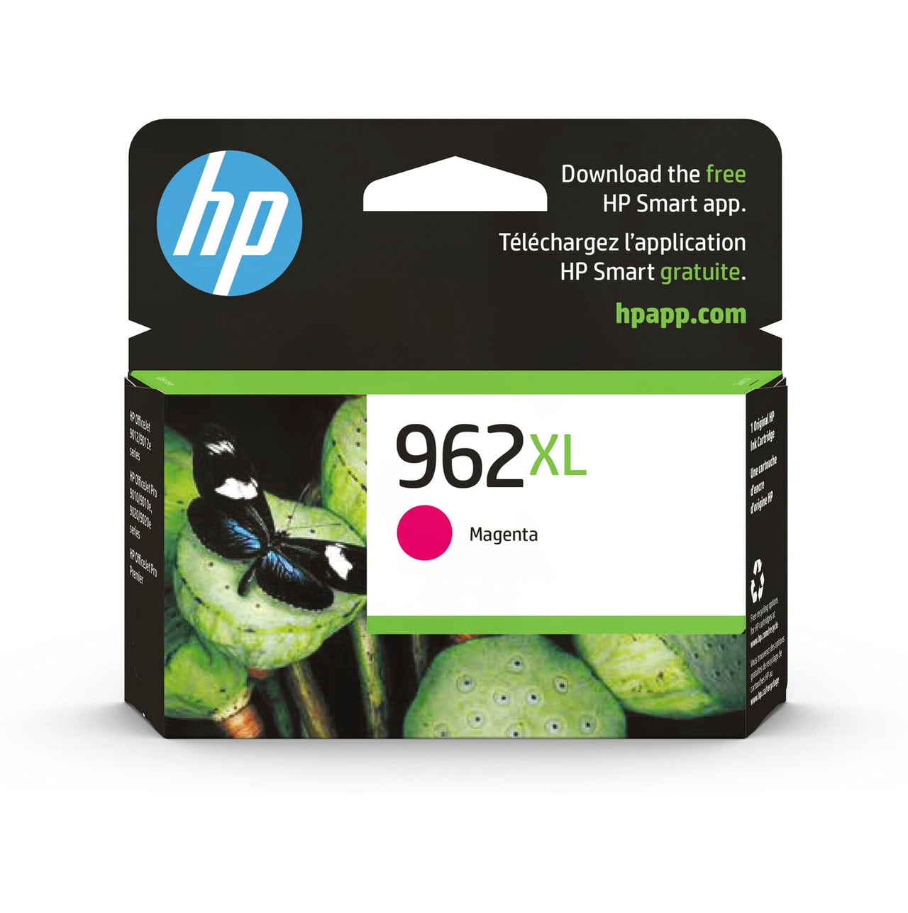 HP 962XL High Yield Black Original Ink Cartridge, ~2,000 pages, 3JA03AN#140