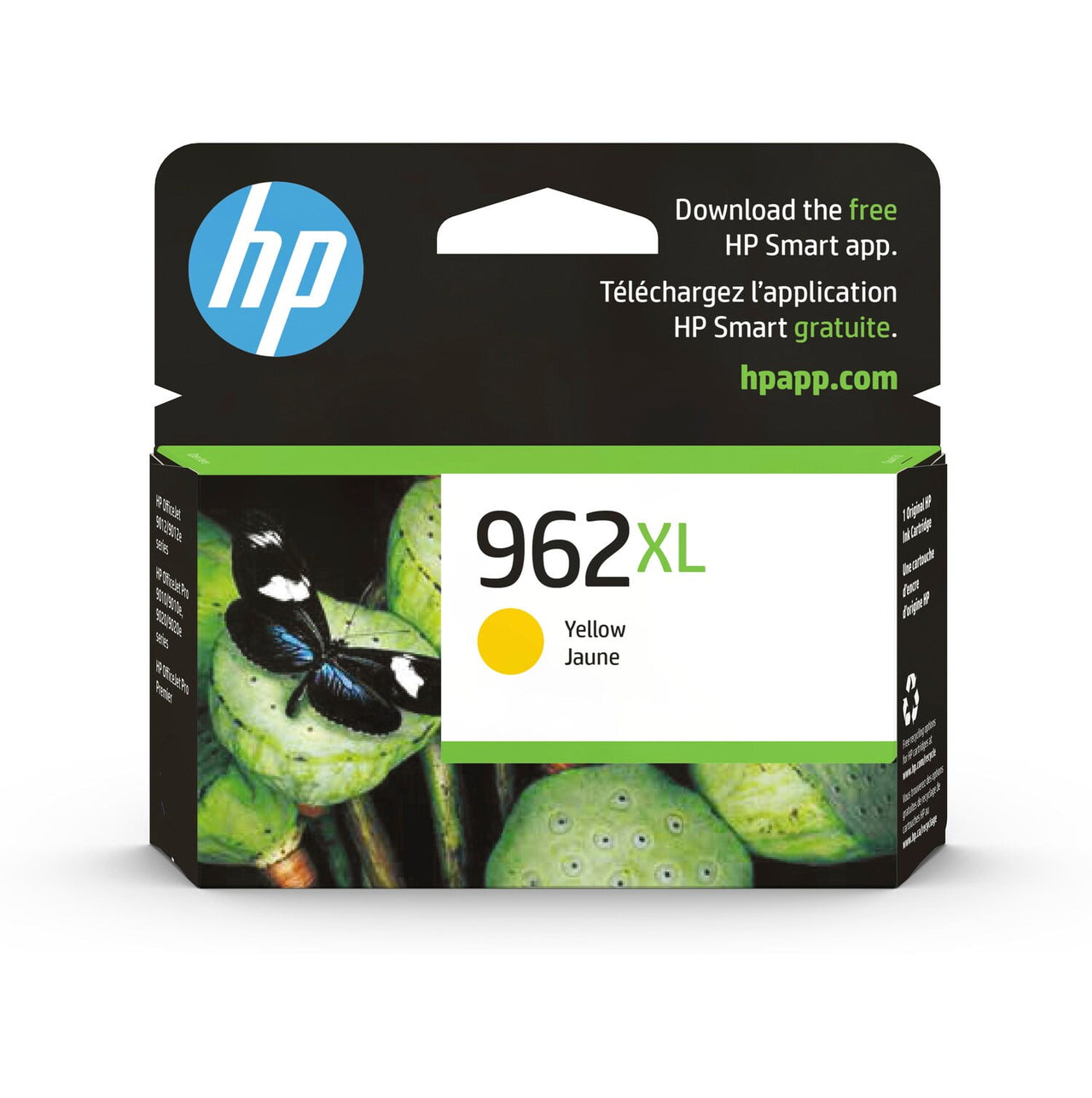HP 962XL High Yield Black Original Ink Cartridge, ~2,000 pages, 3JA03AN#140