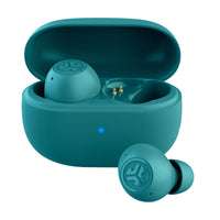 JLab GO Pop Active Noise Cancelling Bluetooth Earbuds, Charging Case, Fuchsia