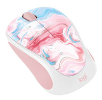 Logitech Compact Wireless Mouse, 2.4 GHz with USB Unifying Receiver, Optical Tracking, Blue, Walmart Exclusive
