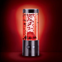 Merkury Innovations New 9-Inch RGB Volcano LED Mood Night Light - USB Powered, Motion Simulation