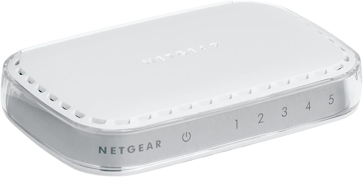 NETGEAR 5 Port Gigabit Ethernet Switch (GS605NA)