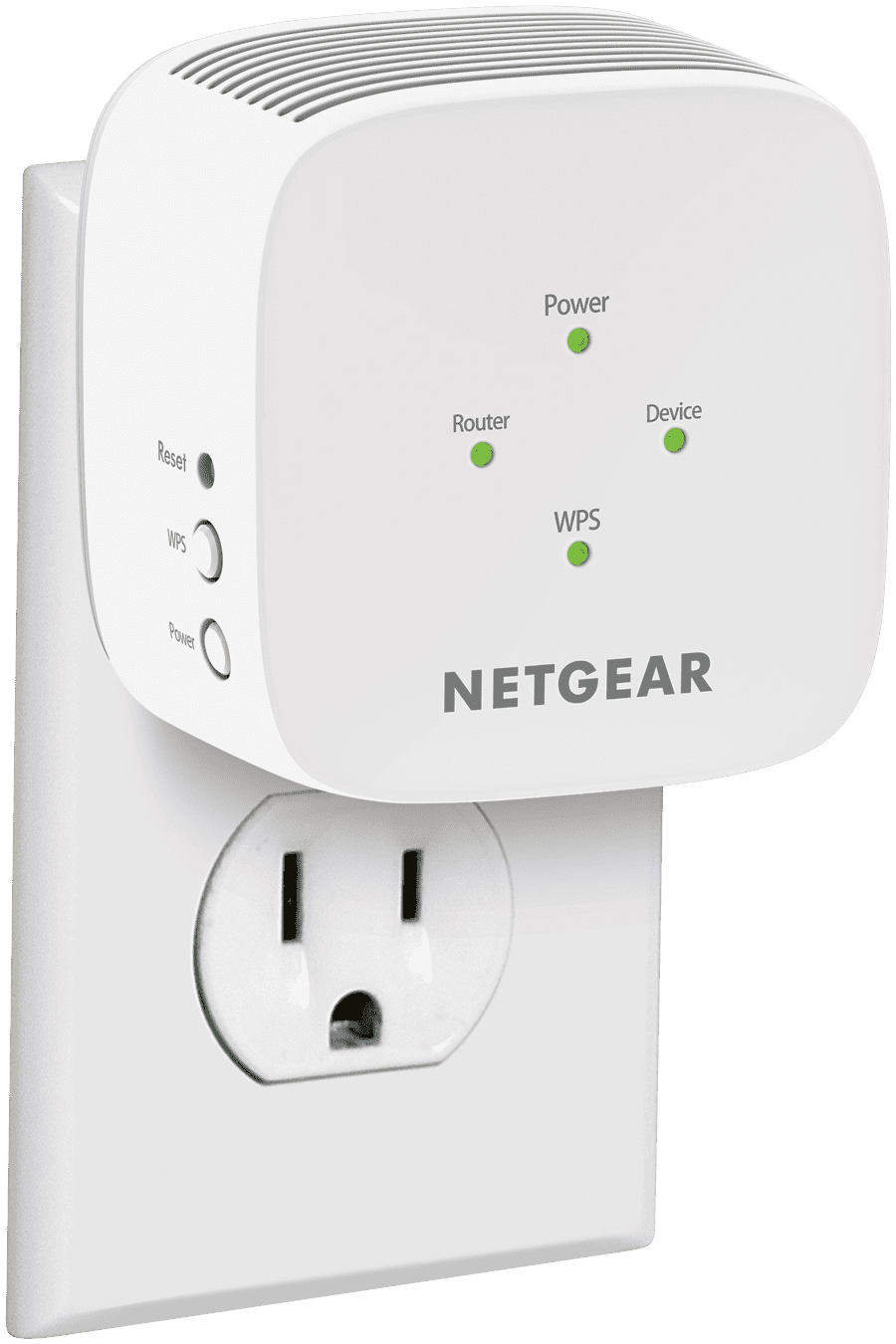 NETGEAR - AC750 WiFi Range Extender and Signal Booster, Wall-plug, 750Mbps (EX3110)