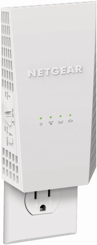 NETGEAR - EX6400 AC1900 WiFi Mesh Wall Plug Range Extender and Signal Booster