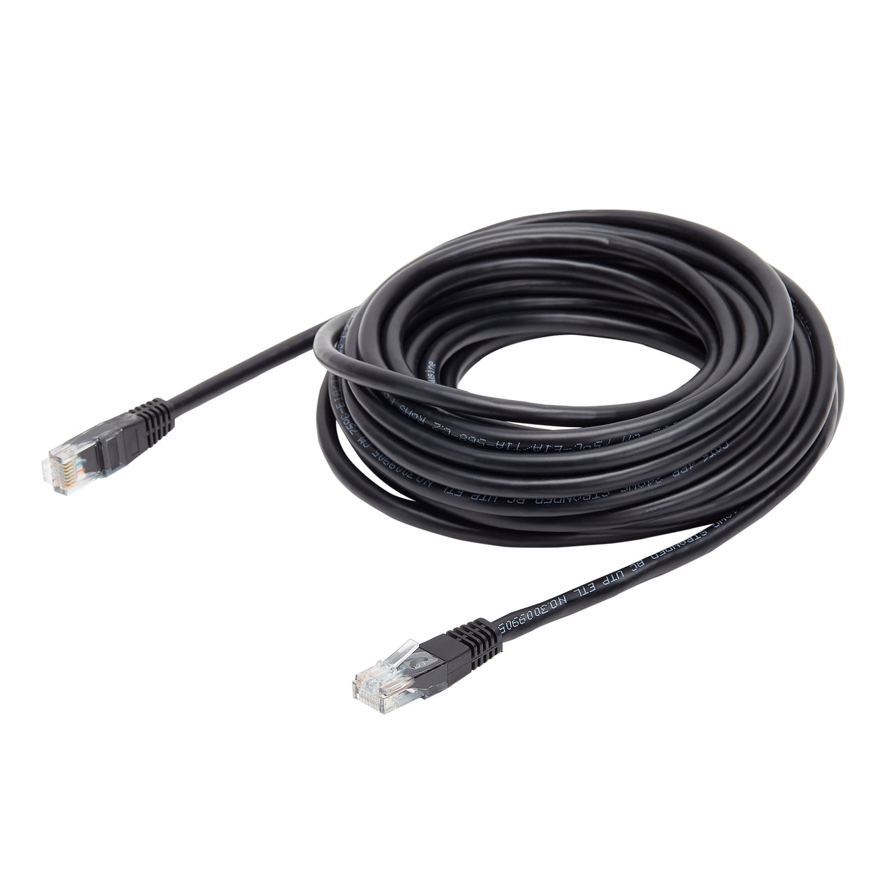 onn 14' CAT6 Networking Cable, Black