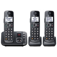 Panasonic 3-Handset Expandable Cordless Phone System with Answering System - KX-TG3833M