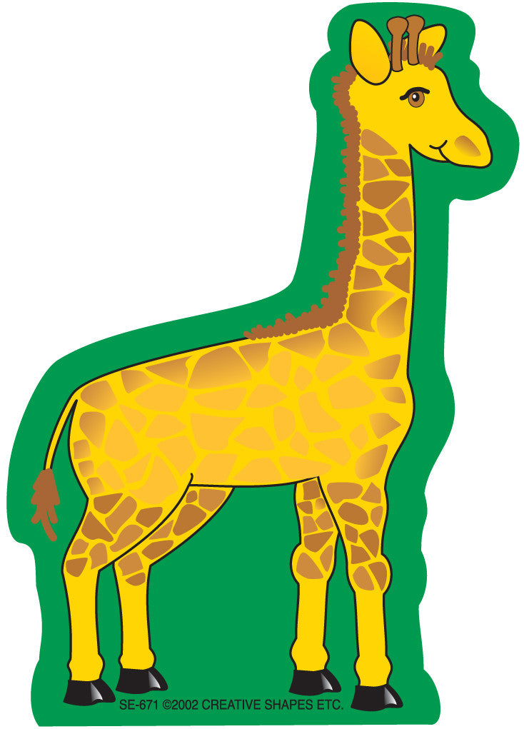 SHAPES ETC. Mini Notepad - Giraffe