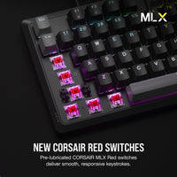 CORSAIR K70 CORE RGB USB Gaming Keyboard, Gray