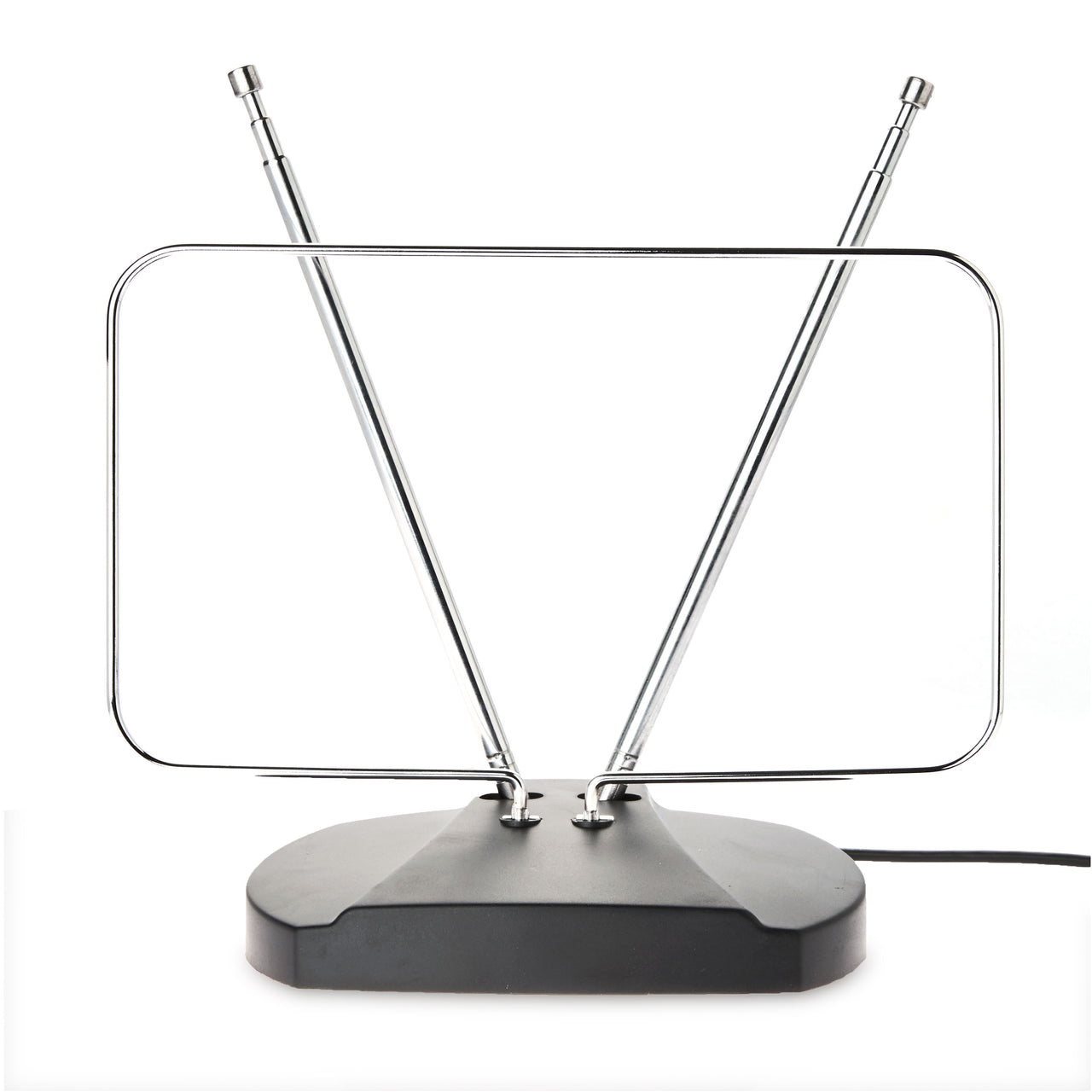 onn Indoor Easy-Adjust Antenna, 20 Miles Extended Range