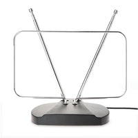 onn Indoor Easy-Adjust Antenna, 20 Miles Extended Range