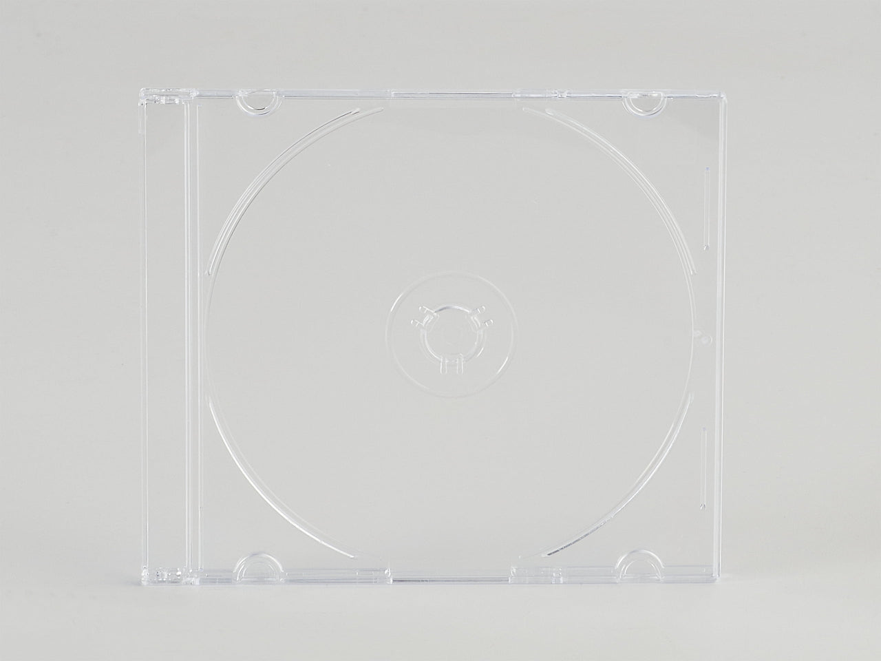 Verbatim Clear Slim Jewel Cases TRecording Media, 25 Packs