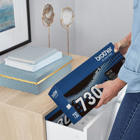 Brother Genuine Standard-yield Printer Toner Cartridge, TN730