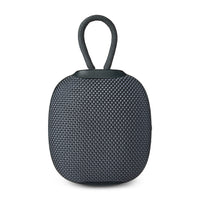 onn Mini Rugged Speaker with Bluetooth Wireless Technology, Gray