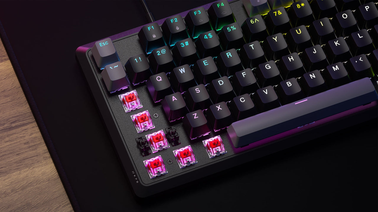CORSAIR K70 CORE RGB USB Gaming Keyboard, Gray