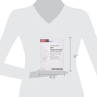 NETGEAR AC1200 WiFi Range Extender, Wall-plug (EX6110)