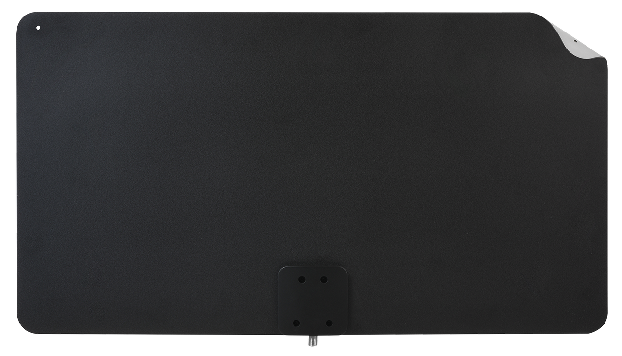 RCA Amplified Extra-Large Indoor Ultra-Thin HDTV Antenna - Multi-Directional with 65-mile Range