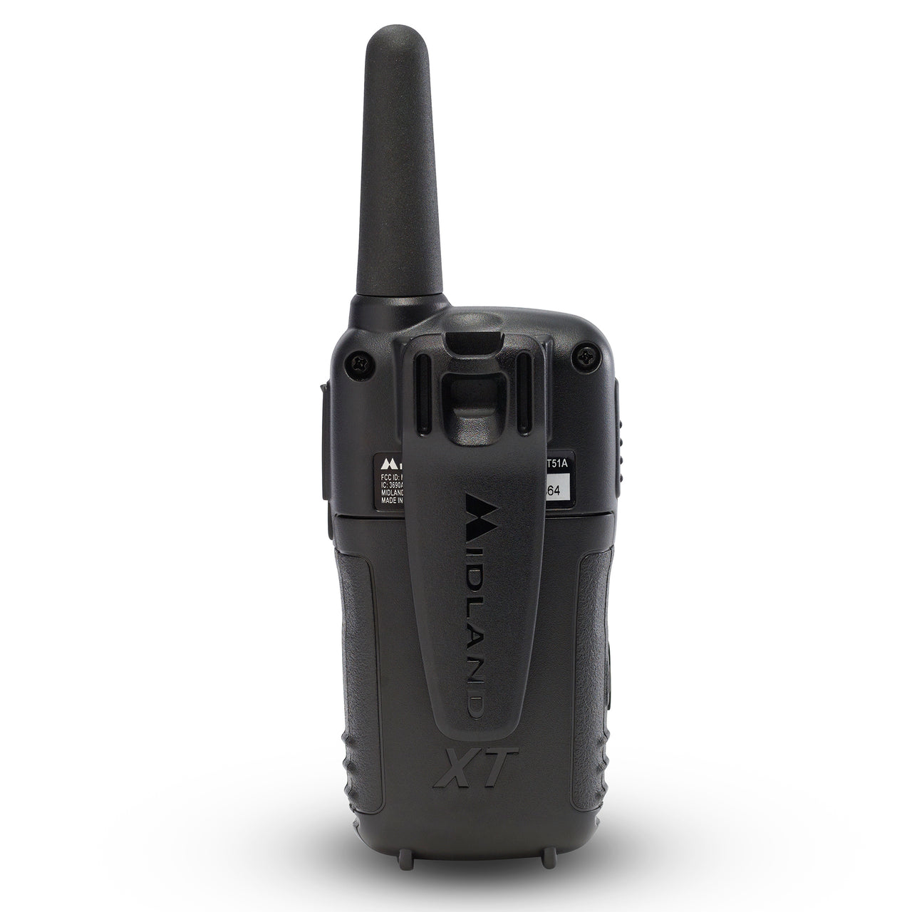 Midland  T51VP4 Two-Way Radios 2-Pk 28-mile 22-Channel, Black