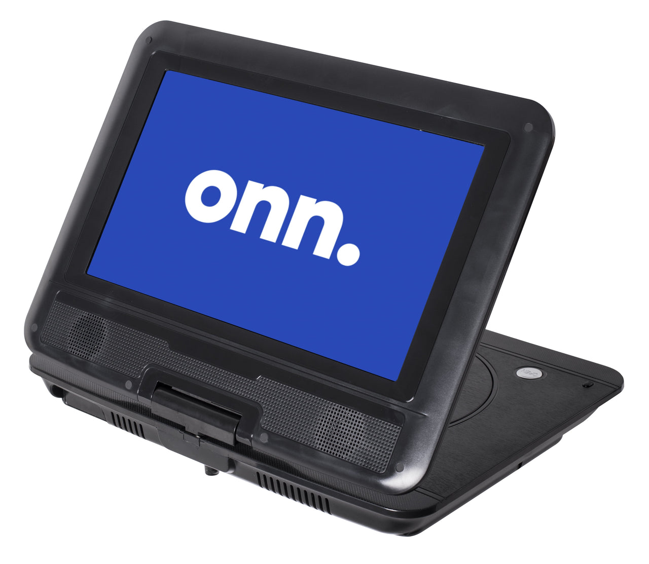 onn 10-Inch Black 480p Portable DVD Player Kit with Screen Swivel and Built-in Speakers