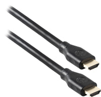 GE 25ft 4K HDMI 2.0 Cable with Ethernet, Gold-Plated Connectors, Black, 48723, New