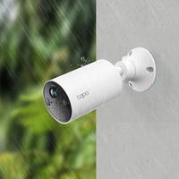 TP-Link Tapo Wireless Indoor/Outdoor 2K Security Camera, Waterproof, Rechargeable, Battery-Powered, Install Anywhere, Local or Cloud Storage - Subscription not Required, Two-Way Audio - TC82
