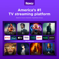 Roku Ultra | 4K/HDR10+/Dolby Vision & Atmos Streaming Device - Rechargeable Backlit Voice Remote – Free & Live TV