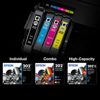 Epson 202 Standard-capacity Black Ink Cartridge for XP-5100 and WF-2860