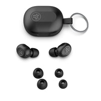 JLab JBuds Mini True Wireless Earbuds, Be Aware Audio, Bluetooth, IP55, Black
