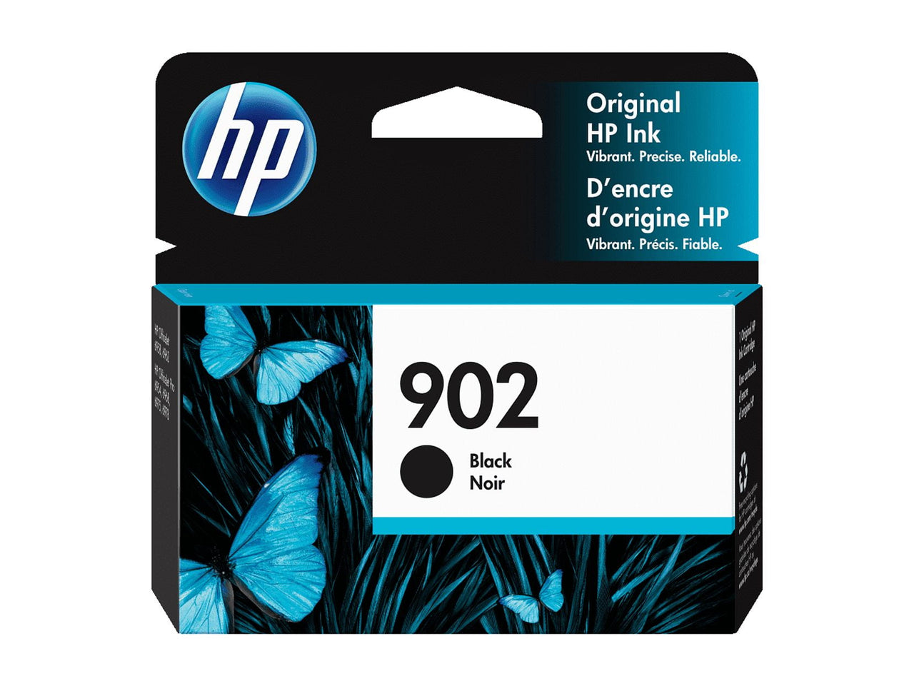 HP 902 Black Original Ink Cartridge, ~300 pages, T6L98AN#140