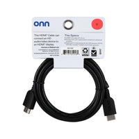 onn 6' High Speed HDMI Cable with Ethernet