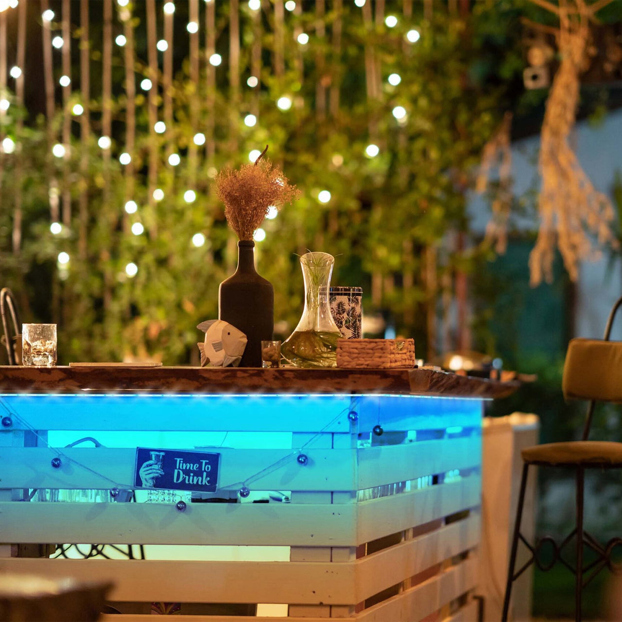 Feit Electric 32' Indoor/Covered Patio Color Changing LED Strip Light with Remote, RGB LED Plug-in