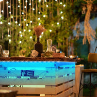 Feit Electric 32' Indoor/Covered Patio Color Changing LED Strip Light with Remote, RGB LED Plug-in