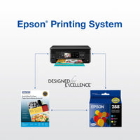 Epson 288 DURABrite Ultra Original Ink Cartridge - Black, Cyan, Magenta, Yellow