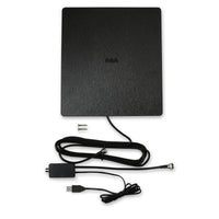 RCA Amplified Indoor Flat HDTV Antenna - Multi-Directional