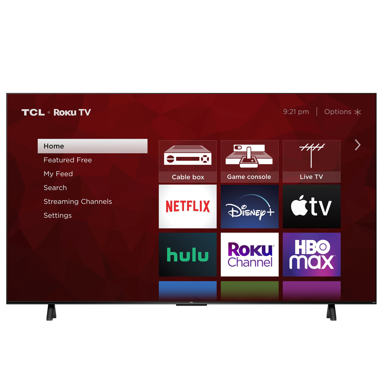 TCL 75” Class S4 (75S451) 4K UHD HDR Smart TV with Roku TV