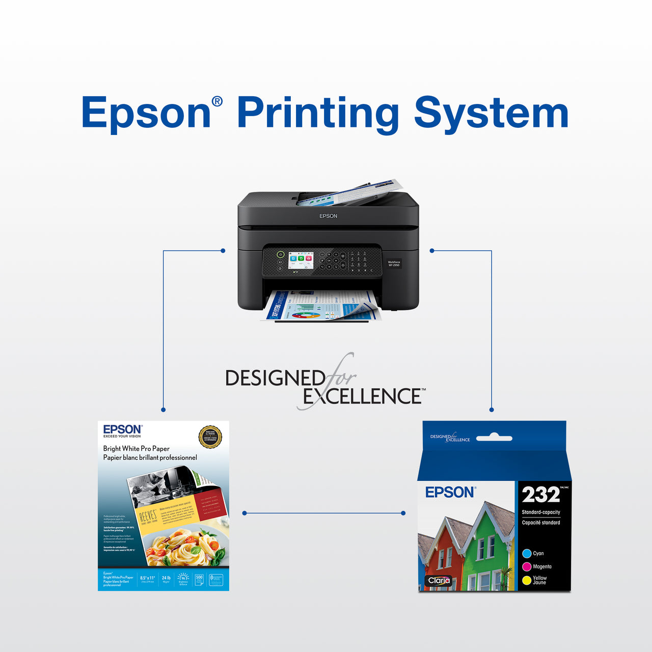 EPSON T232 Claria Genuine Ink Standard Capacity Black Cartridge