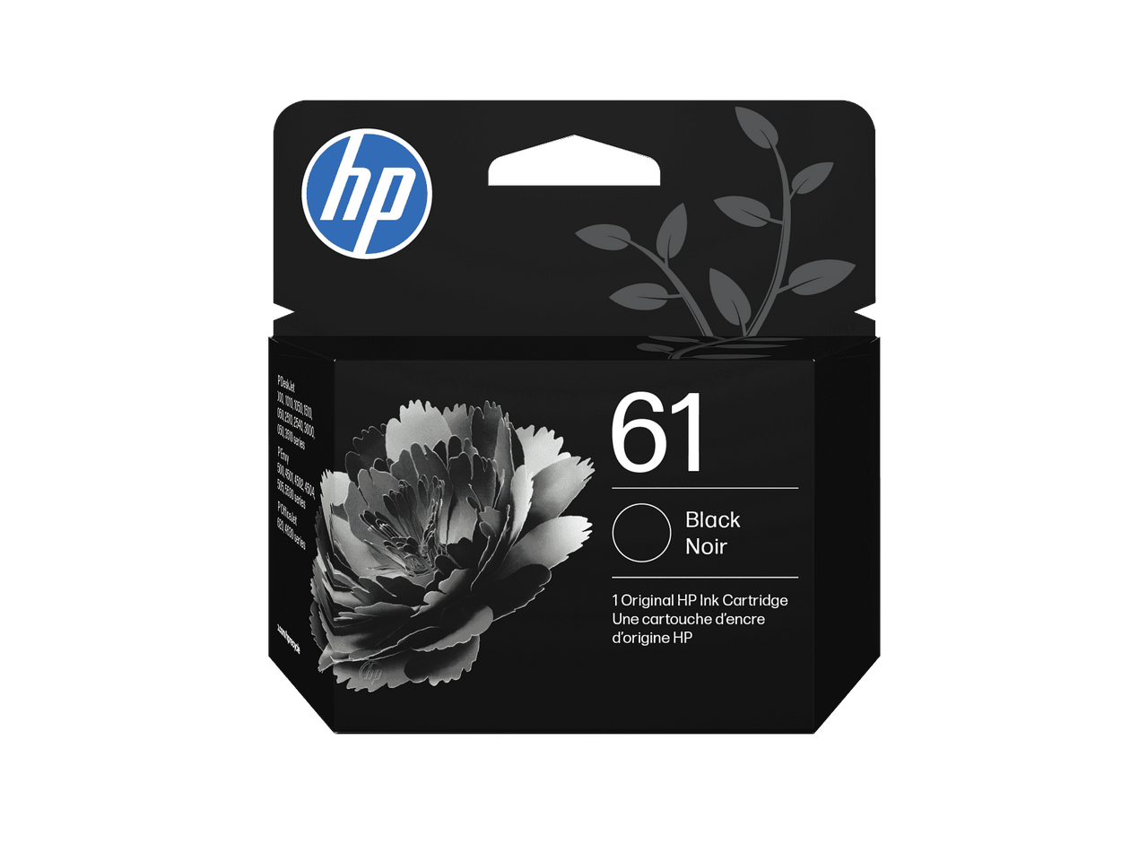 HP 61 Black Original Ink Cartridge, ~170 pages, CH561WN#140